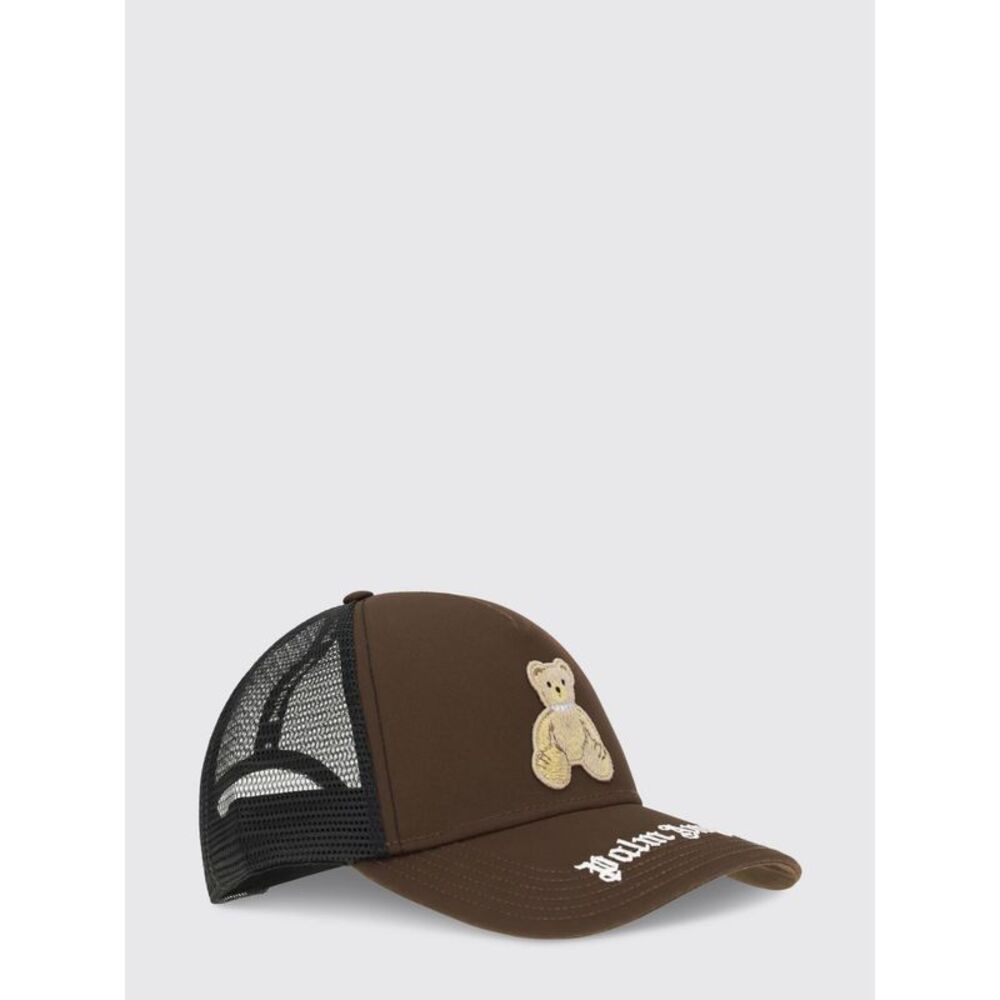 Palm Angels Hat Men Brown